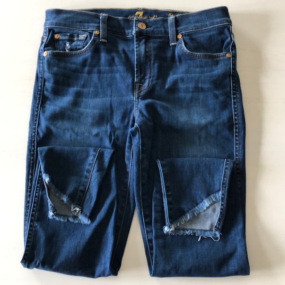 7 for all Mankind ankle skinny’s